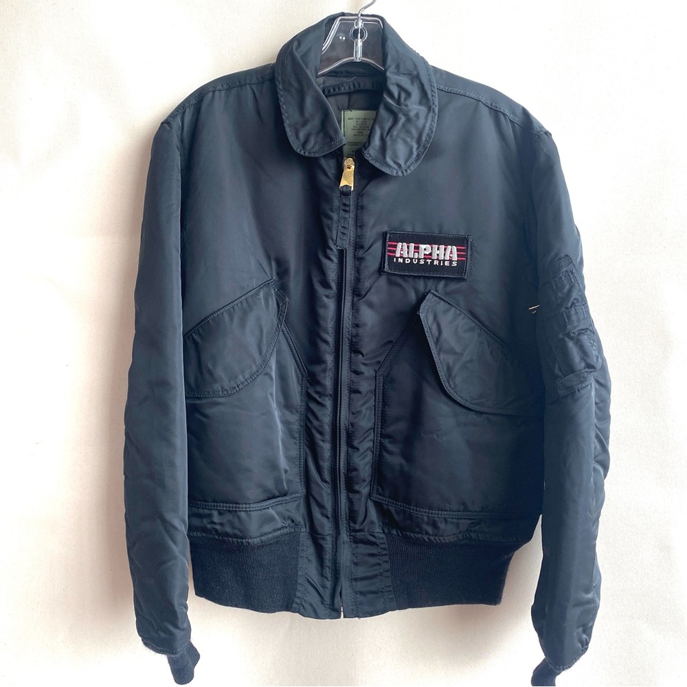Alpha Industries CWU-45 Bomber Jkt-worn twice